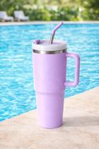 Copo Térmico Inox 1200ml Com Alça e Canudo Tampa Antivazamento Bebidas Geladas Copo Térmico Inox 1200ml Com Alça e Canudo Tampa Antivazamento Bebidas Geladas