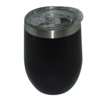 Copo Térmico Inox 350ml com Tampa Mantém Bebida Quente ou Gelada por Horas!