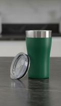 Copo Térmico Inox 500ml Com Tampa - Alta Conservação Copo Térmico Inox 500ml Com Tampa - Alta Conservação