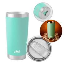 Copo Térmico Inox 591ml Oba Térmic com Tampa e Abridor