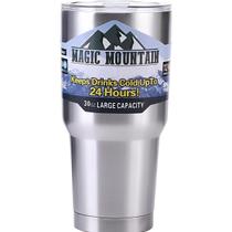 Copo Térmico Inox 900Ml Dupla Camada Com Canudo Cinza Copo Térmico Inox 900Ml Dupla Camada Com Canudo Cinza