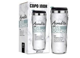 Copo Térmico Inox Acredite Em Seus Sonhos Brasfoot