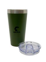 Copo Térmico Inox Bear Homer com Tampa Acrílica Verde 470 ml