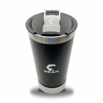 Copo Térmico Inox Bear Kodiak com Abridor e Tampa Preto 580 ml