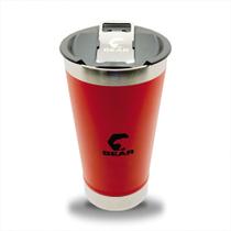 Copo Térmico Inox Bear Kodiak com Abridor e Tampa Vermelho 580 ml