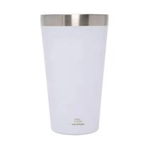 Copo termico inox branco cerveja cafe 470ml Copo termico inox branco cerveja cafe 470ml
