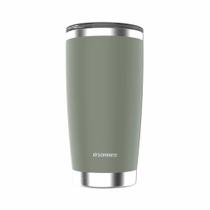 Copo Térmico Inox c/ Tampa 500ml Fig Green Everest Soprano