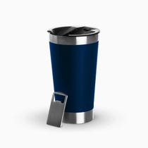 Copo Térmico Inox cerveja e café - 473ml - AZUL MARINHO - Generico