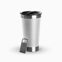 Copo Térmico Inox cerveja e café 473ml - BRANCO Copo Térmico Inox cerveja e café 473ml - BRANCO