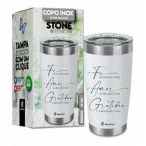 Copo Termico Inox Chopp Parede Dupla Vacuo Tampa Gratidao - PDV Copo Termico Inox Chopp Parede Dupla Vacuo Tampa Gratidao - PDV