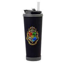 Copo Térmico Inox com Canudo Harry Potter Spring Hogwarts 850ml 10026061 - ZonaCriativa