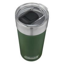 Copo térmico inox com tampa 591ml verde - coleman Copo térmico inox com tampa 591ml verde - coleman