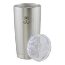 Copo Térmico Inox Com Tampa 600ml Prata - Wolff Copo Térmico Inox Com Tampa 600ml Prata - Wolff