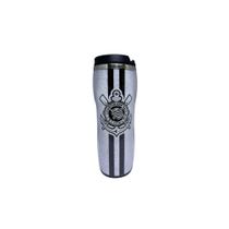 Copo Térmico Inox com Tampa Corinthians mantém bebida gelada - Brasfoot Copo Térmico Inox com Tampa Corinthians mantém bebida gelada - Brasfoot