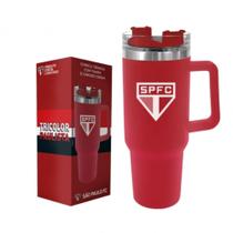 Copo Térmico Inox com Tampa e Canudo 1200ml São Paulo - Allmix Copo Térmico Inox com Tampa e Canudo 1200ml São Paulo - Allmix
