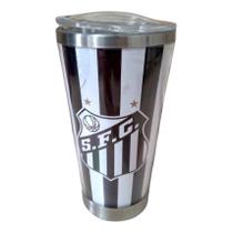Copo Térmico Inox Com Tampa Santos 670 ML - QH025B-4