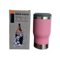 Copo Térmico Inox Porta Bebida Garrafa Latinha 420ml