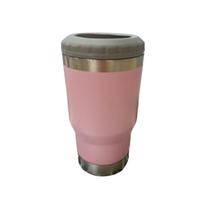 Copo Térmico Inox Porta Bebida Garrafa Latinha Com Abridor 420ml