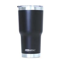 Copo Térmico Inox Siluet 850ml 2 Canudo e Escova NTK Preto