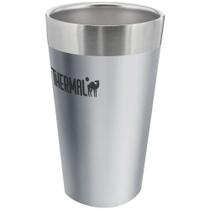 copo térmico inox thermal 473ml Livre de Bpa - Prata copo térmico inox thermal 473ml Livre de Bpa - Prata