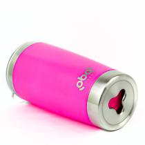 Copo Térmico Inoxidável 591 Ml Rosa Barbie Original com Anti Vazamento