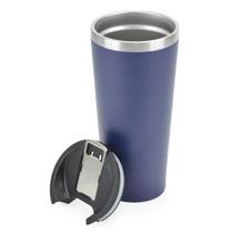 Copo Térmico Interno Inox Grande 730ml com Abridor Azul Copo Térmico Interno Inox Grande 730ml com Abridor Azul