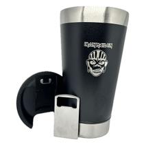Copo Térmico Iron Maiden 500ml + Tampa + Abridor Garrafas