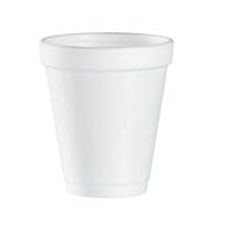 Copo Térmico Isopor 200ml Branco Bebida quente- 25 unidades