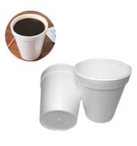 Copo Térmico Isopor Branco 120ml pacote com 25 unidades - Copobras