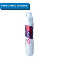 Copo Térmico Isopor Descartável Ultra Bebidas Quentes Café Chocolate Vinho Chá Quentão Festa Junina 120ml Com 25 Unidades