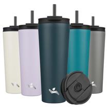 Copo Térmico Konokyo 770 ml em Aço Inoxidável Isolado, Azul Marinho Copo Térmico Konokyo 770 ml em Aço Inoxidável Isolado, Azul Marinho