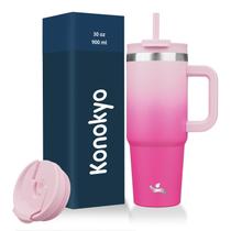 Copo Térmico Konokyo 900 ml em Aço Inoxidável Copo Térmico Konokyo 900 ml em Aço Inoxidável
