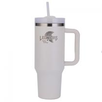 Copo Térmico Leonidas, 1180ml, Com Canudo, Quente ou Frio, Metal, Creme, LN-GL-ST1180MLCR Copo Térmico Leonidas, 1180ml, Com Canudo, Quente ou Frio, Metal, Creme, LN-GL-ST1180MLCR
