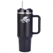 Copo Térmico Leonidas, 1180ml, Com Canudo, Quente ou Frio, Metal, Preto, LN-GL-ST1180MLBK Copo Térmico Leonidas, 1180ml, Com Canudo, Quente ou Frio, Metal, Preto, LN-GL-ST1180MLBK