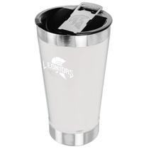 Copo Térmico Leonidas, 473ml, Quente ou Frio, Metal, Branco Copo Térmico Leonidas, 473ml, Quente ou Frio, Metal, Branco