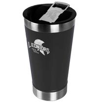 Copo Térmico Leonidas, 473ml, Quente ou Frio, Metal, Preto Copo Térmico Leonidas, 473ml, Quente ou Frio, Metal, Preto