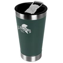Copo Térmico Leonidas, 473ml, Quente ou Frio, Metal, Verde Copo Térmico Leonidas, 473ml, Quente ou Frio, Metal, Verde
