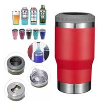 Copo Térmico Long Neck Cerveja Latinha Latão Litrinho Inox
