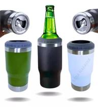 Copo Térmico Long Neck Cerveja Latinha Latão Litrinho Verde Copo Térmico Long Neck Cerveja Latinha Latão Litrinho Verde