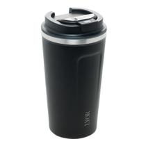 Copo Térmico Lyor Motion Parede Dupla de Aço Inox Preto Copo Térmico Lyor Motion Parede Dupla de Aço Inox Preto