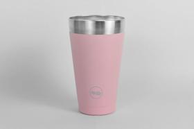 Copo Térmico Magic Beer 473ML com Pintura Powder Coating Rosa