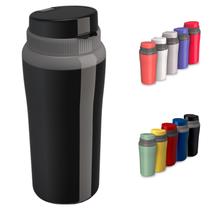 Copo Térmico Miami 650ml Preto Parede Dupla - Unitermi