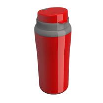 Copo Térmico Miami Vermelho Água 650ml Parede Dupla Unitermi