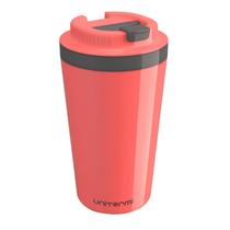 Copo Térmico Minas 400 ML com Tampa Parede Dupla Multiuso Squeese Unitermi Café Chá Suco Leite Água