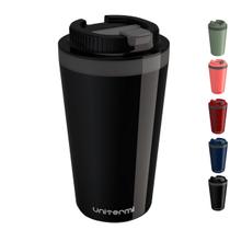 Copo Térmico Minas 400 ML com Tampa Parede Dupla Multiuso Squeese Unitermi Café Chá Suco Leite Copo Térmico Minas 400 ML com Tampa Parede Dupla Multiuso Squeese Unitermi Café Chá Suco Leite