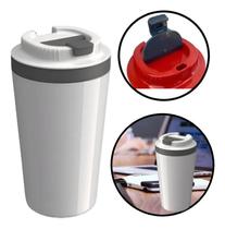 Copo Térmico Minas C/ Tampa Quente E Frio 400ml Unitermi Cor -