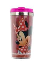 Copo Térmico Minnie Com Tampa Pink 450ml - Disney