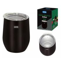 Copo Térmico Mor 360ml Inox P/ Água Cerveja Café Chimarrão