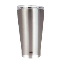 Copo Térmico Mor 700ml com Tampa e Abridor - Inox