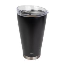 Copo Térmico Mor Cerveja 700 Ml Com Tampa E Abridor Preto